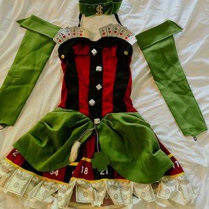 Lady Luck 2-Piece Costume by Leg Avenue (S)